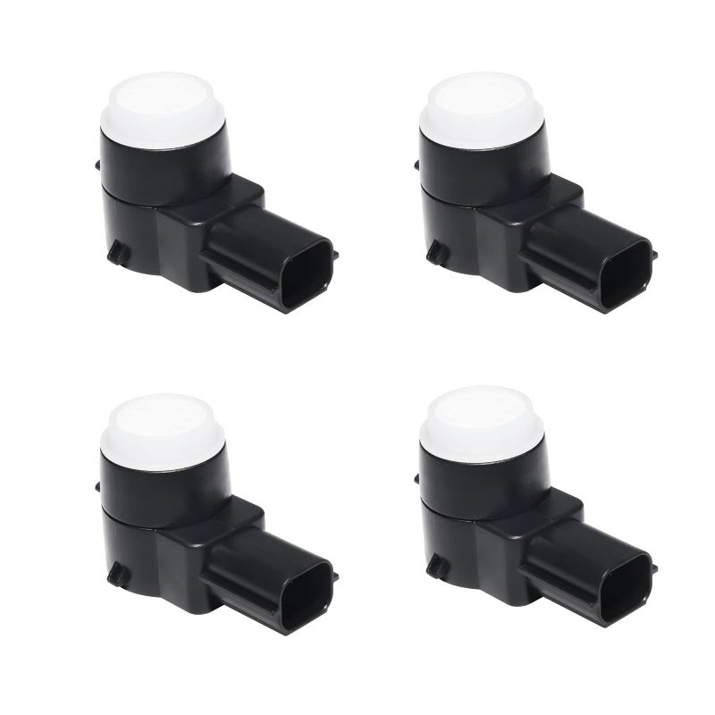 MANATEE 15239247 Backup Parking Assist Object Sensor, 25961316 Bumper Object Sensor for Chevy, for Cadillac, for GMC, for Buick Lucerne Enclave 25961317 25962147 (White 4PCS) - Image 1